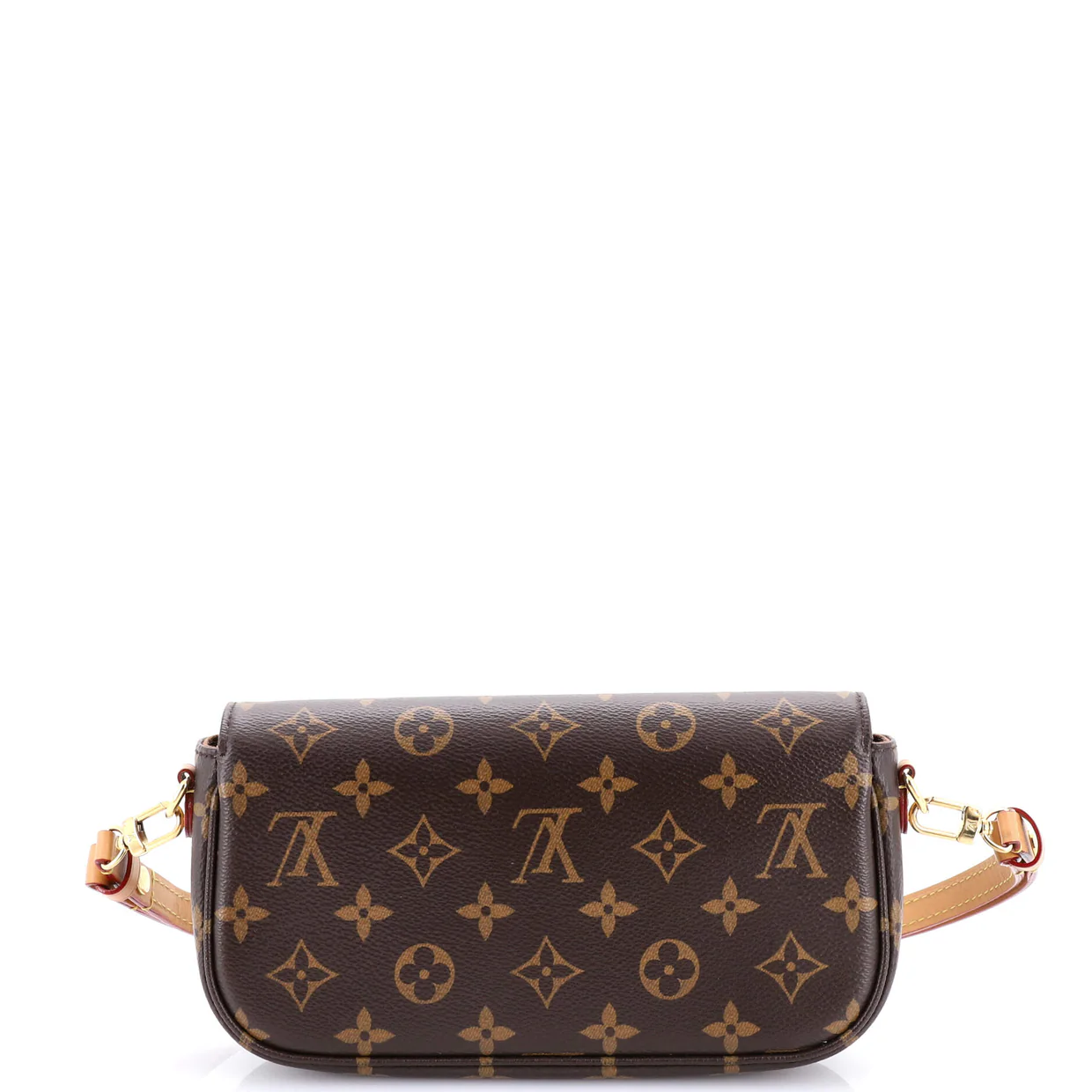 Ivy Wallet on Chain Monogram Canvas - Deep Luxury