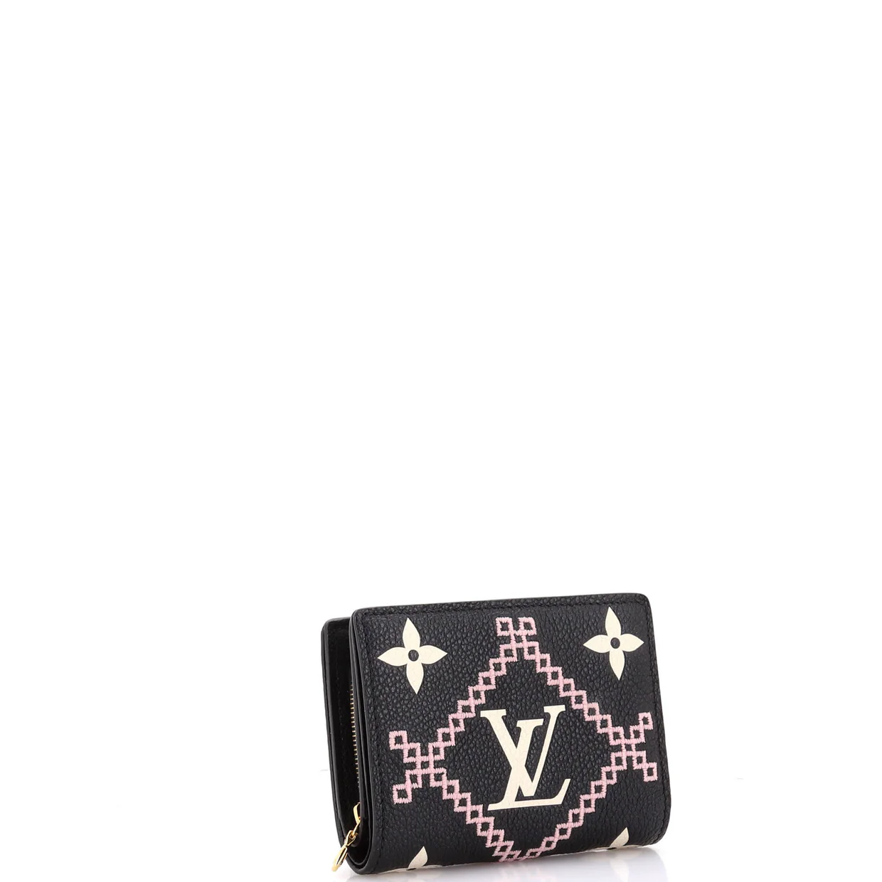 Clea Wallet Monogram Empreinte Giant Broderies - Deep Luxury
