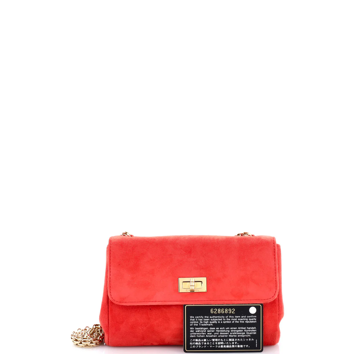 Vintage Reissue Flap Bag Suede Mini - Deep Luxury