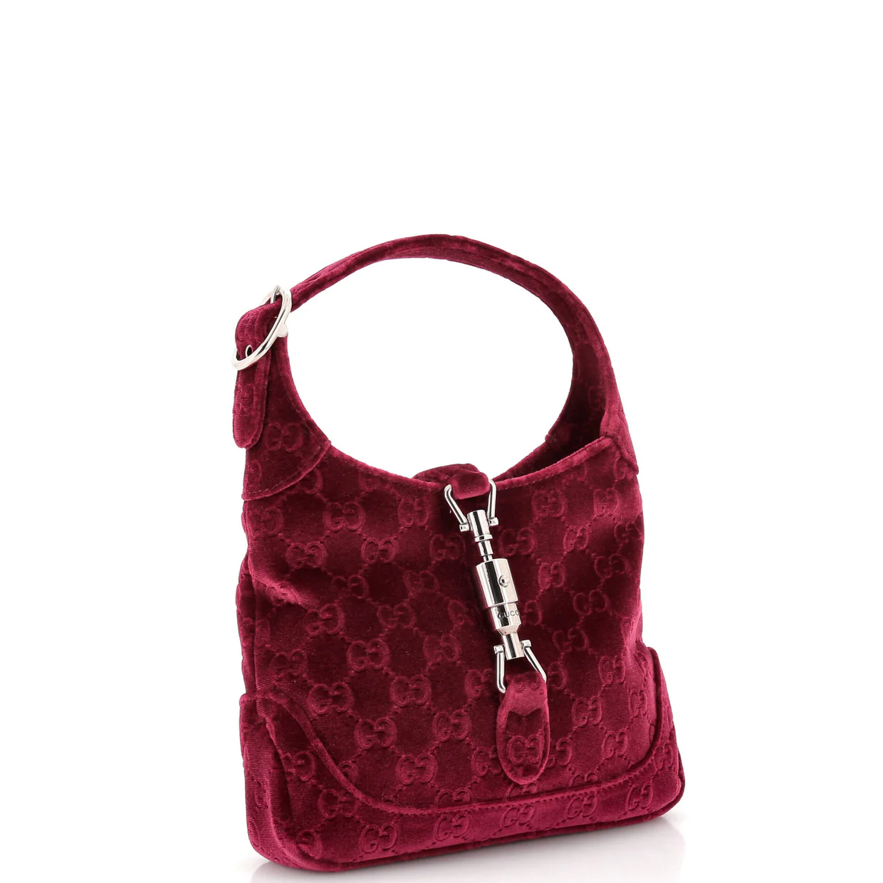 Jackie 1961 Hobo GG Velvet Small - Deep Luxury