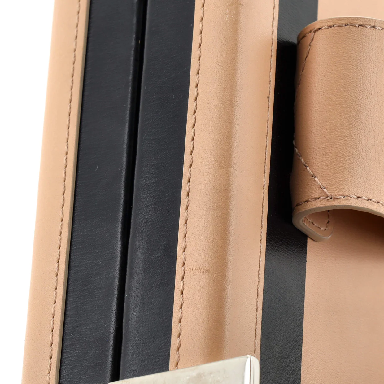 Temple Petite Malle Handbag Leather - Deep Luxury