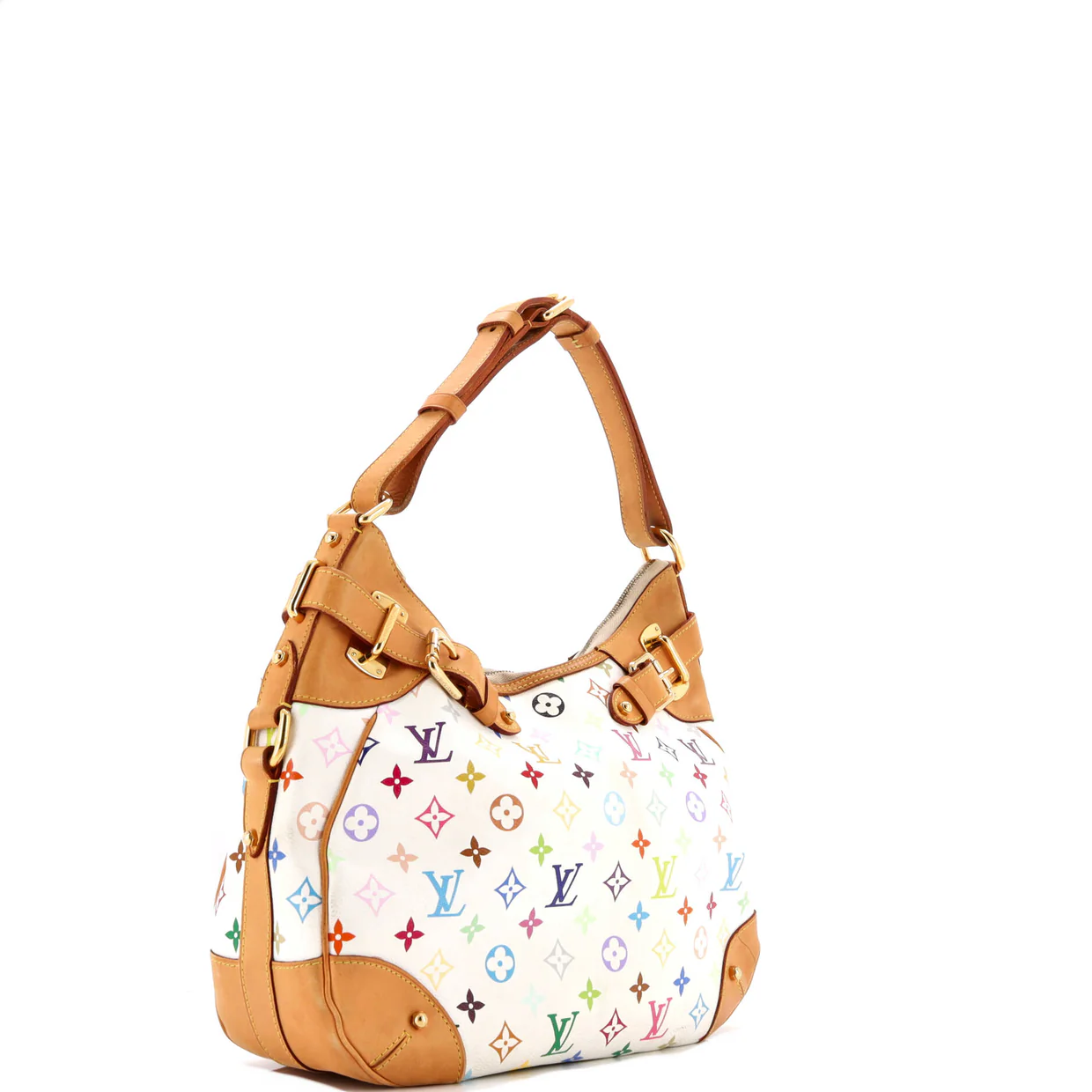 Greta Handbag Monogram Multicolor - Deep Luxury