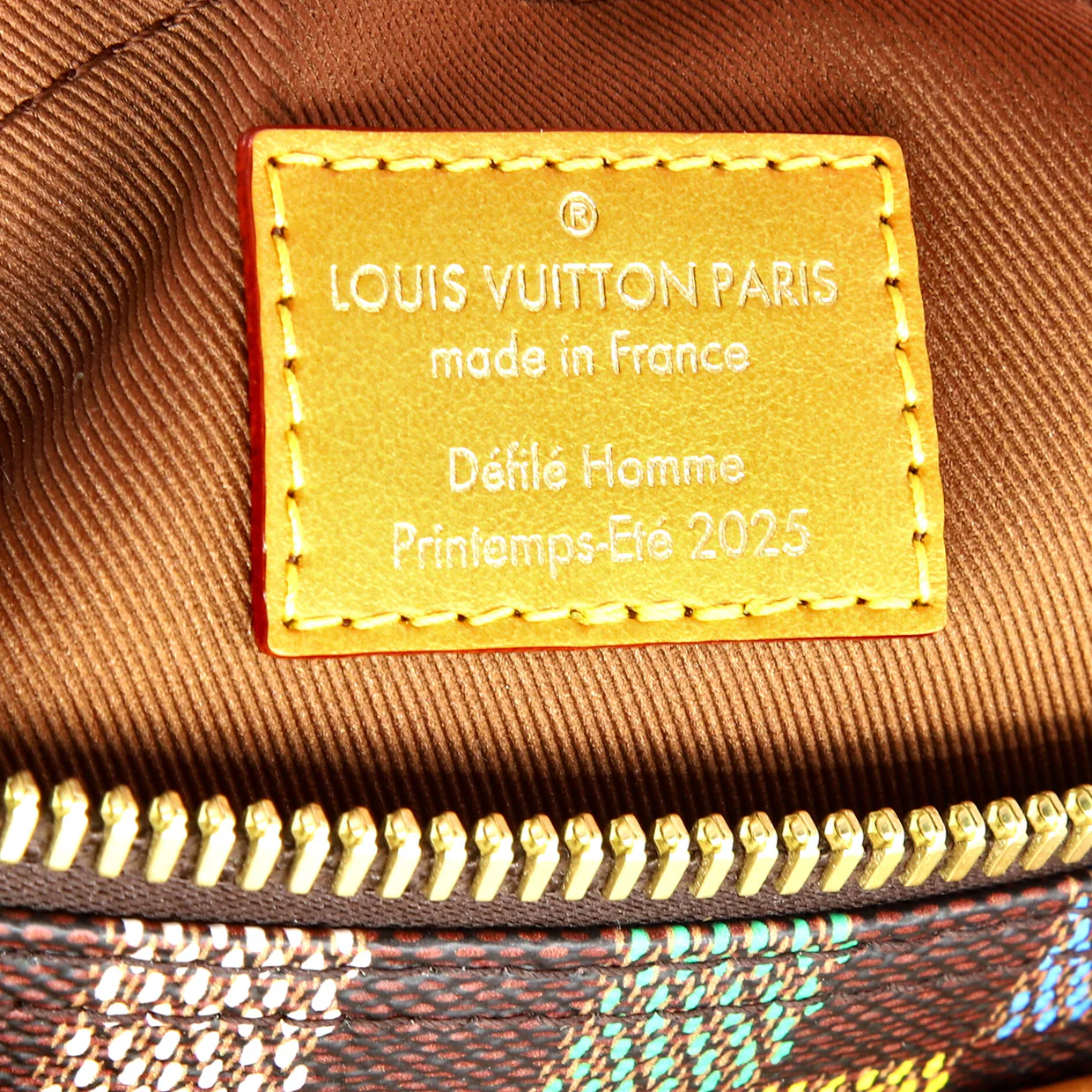 Keepall Bandouliere Bag Pharrell Williams LV Vers Damier Canvas 25 - Deep Luxury