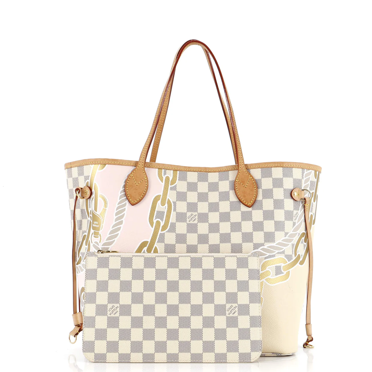 Neverfull NM Tote Limited Edition Nautical Damier MM - Deep Luxury