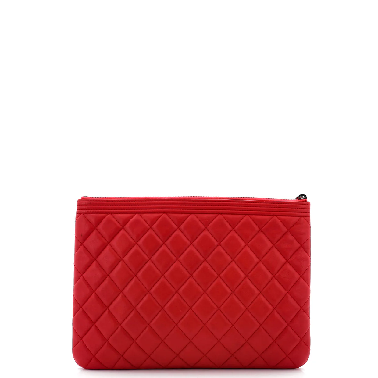Boy O Case Clutch Quilted Lambskin Medium - Deep Luxury