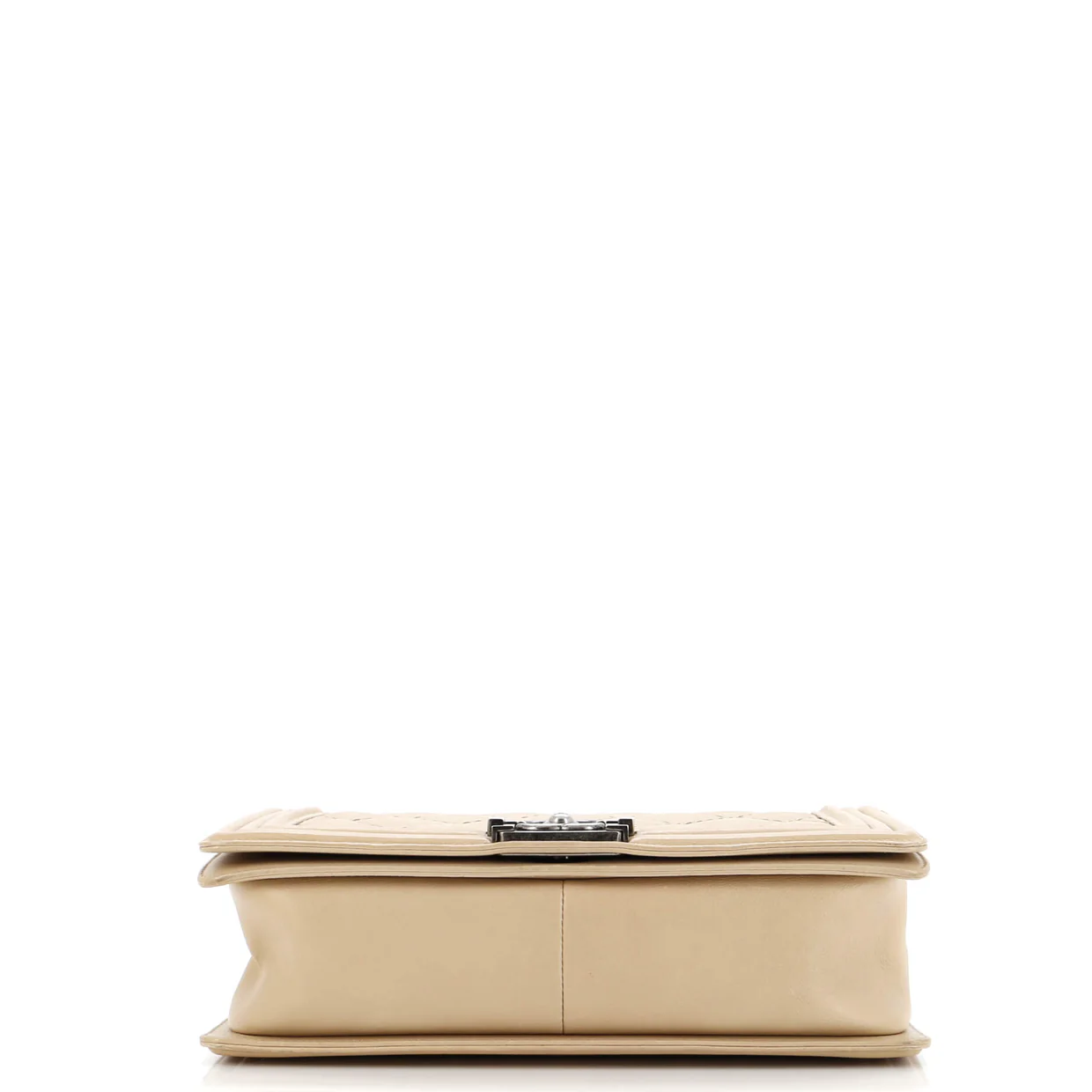 Stitch Boy Flap Bag Quilted Calfskin New Medium - Deep Luxury