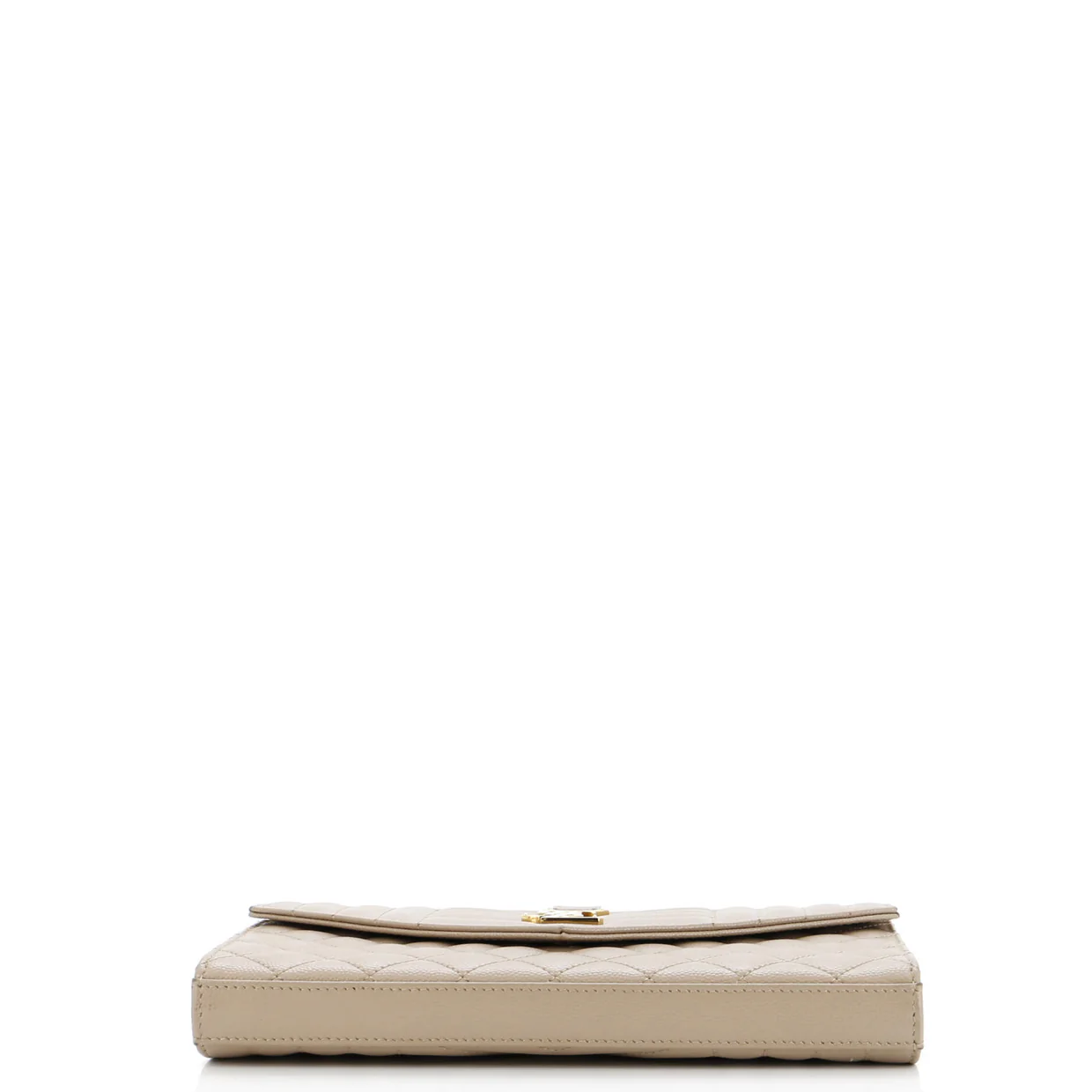 Classic Monogram Chain Wallet Mixed Matelasse Leather Medium - Deep Luxury