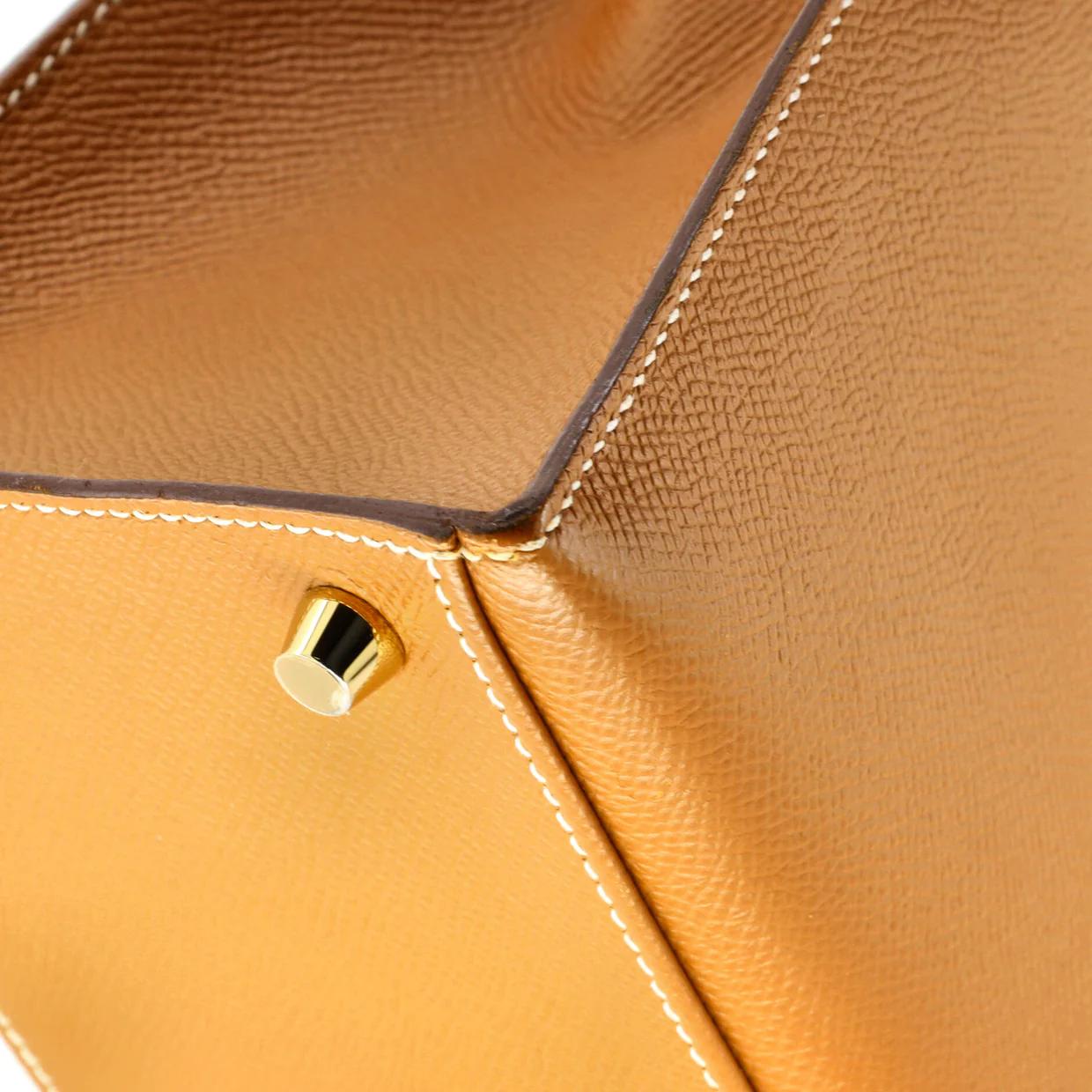 Kelly Handbag Gold Epsom with Gold Hardware 28 - Deep Luxury