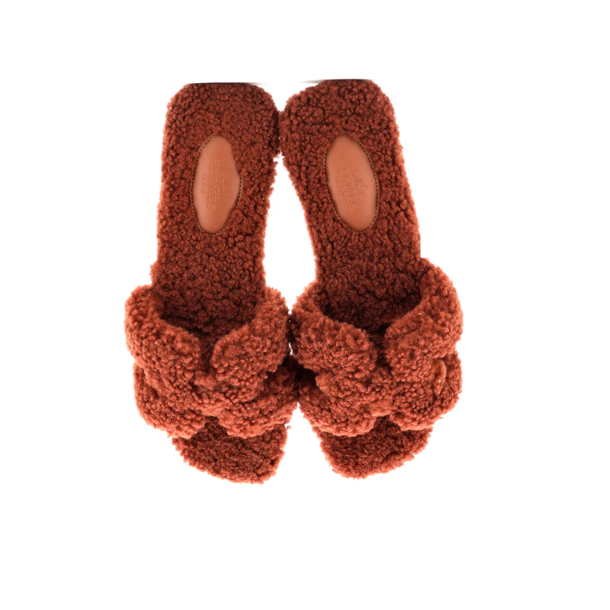 Women's Oran Sandals Shearling - Deep Luxury