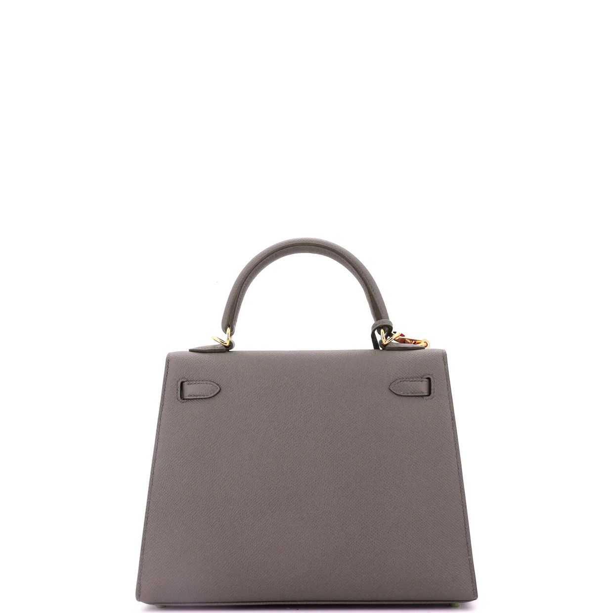 Kelly Handbag Grey Epsom with Gold Hardware 25 - Deep Luxury