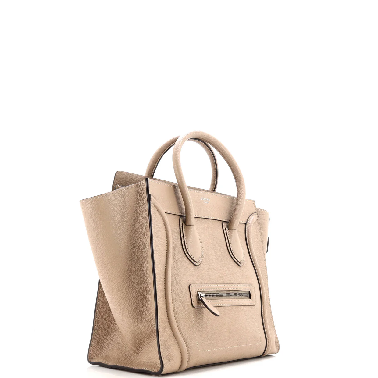 Luggage Bag Grainy Leather Mini - Deep Luxury