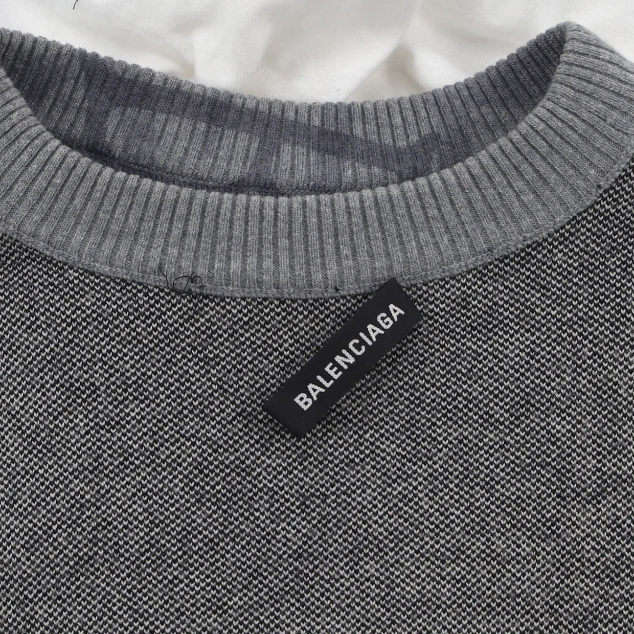 All Over Logo Sweater Wool Blend - Deep Luxury