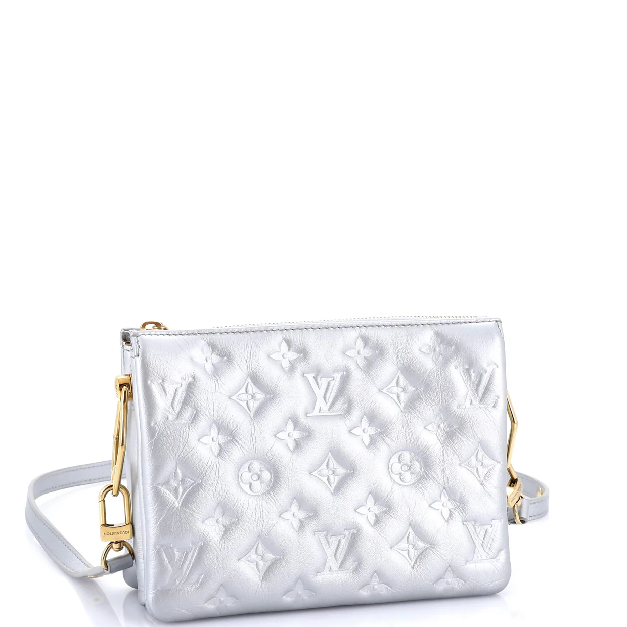 Coussin Bag Monogram Embossed Lambskin BB - Deep Luxury