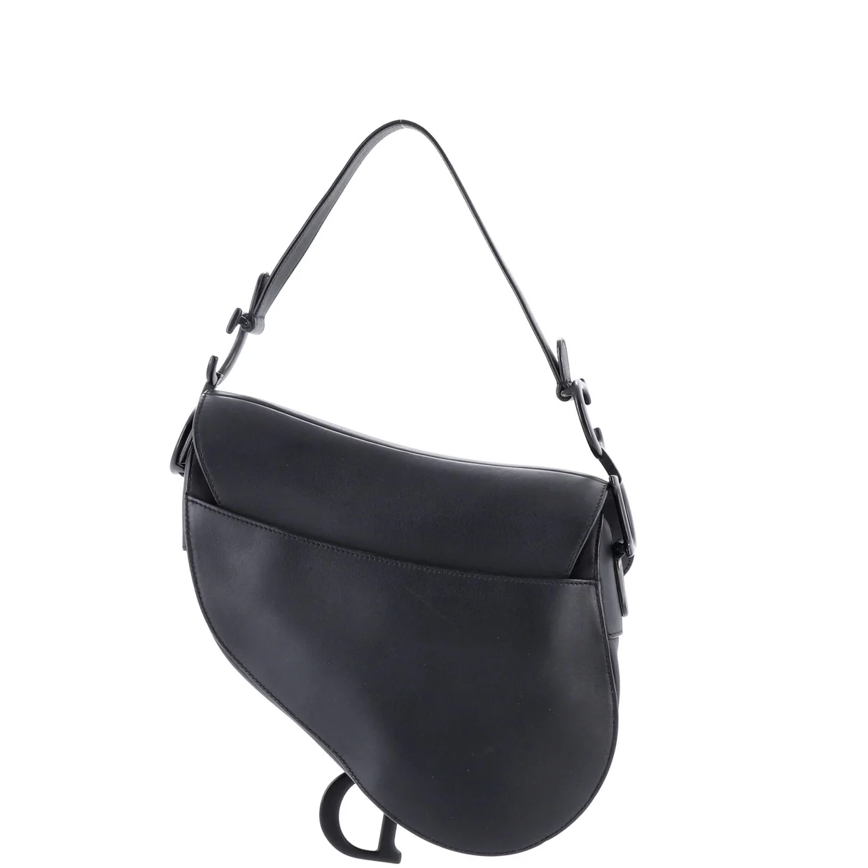 Ultra Matte Saddle Handbag Leather Medium - Deep Luxury