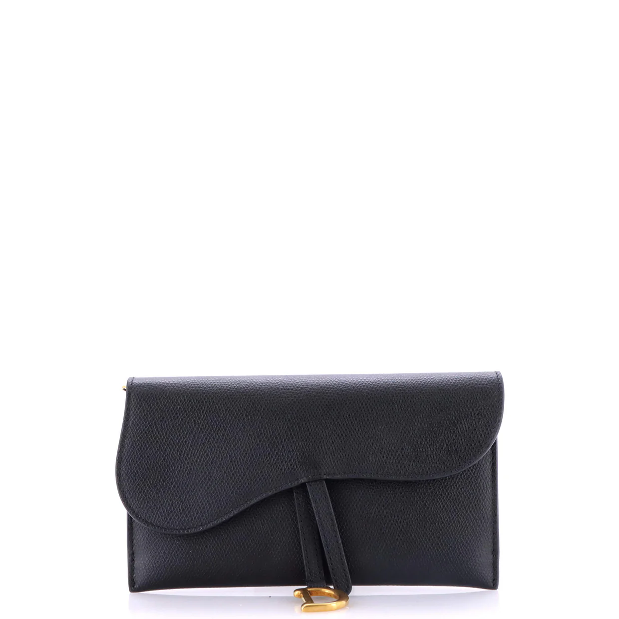 Saddle Chain Wallet Leather - Deep Luxury