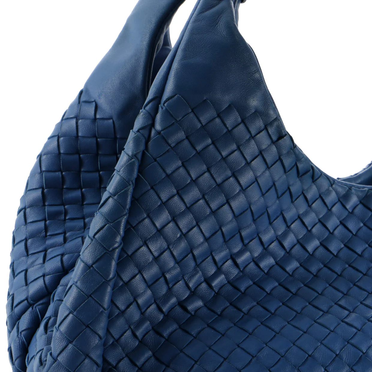 Boy Flap Bag Chevron Denim Old Medium - Deep Luxury