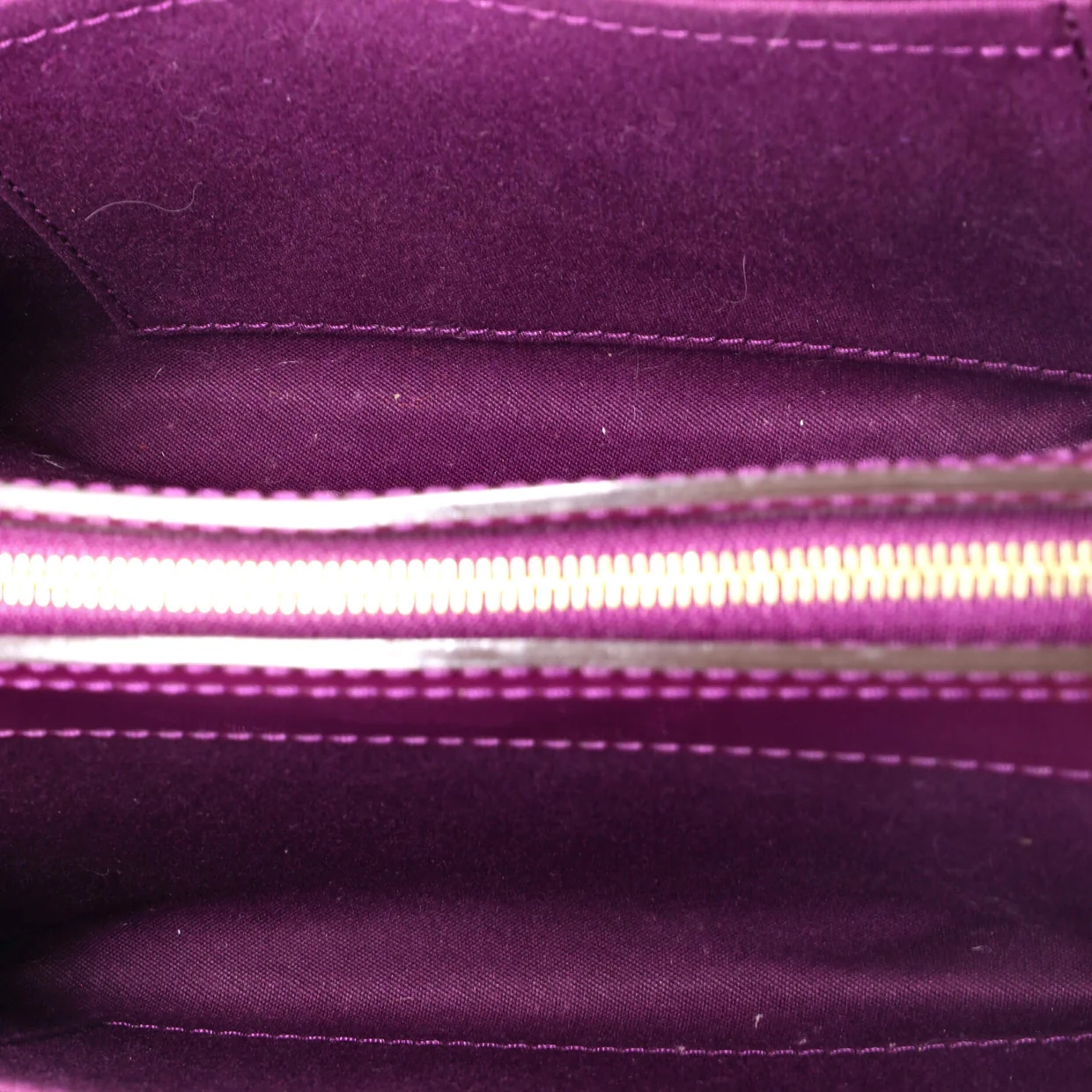 Virginia Handbag Monogram Vernis PM - Deep Luxury