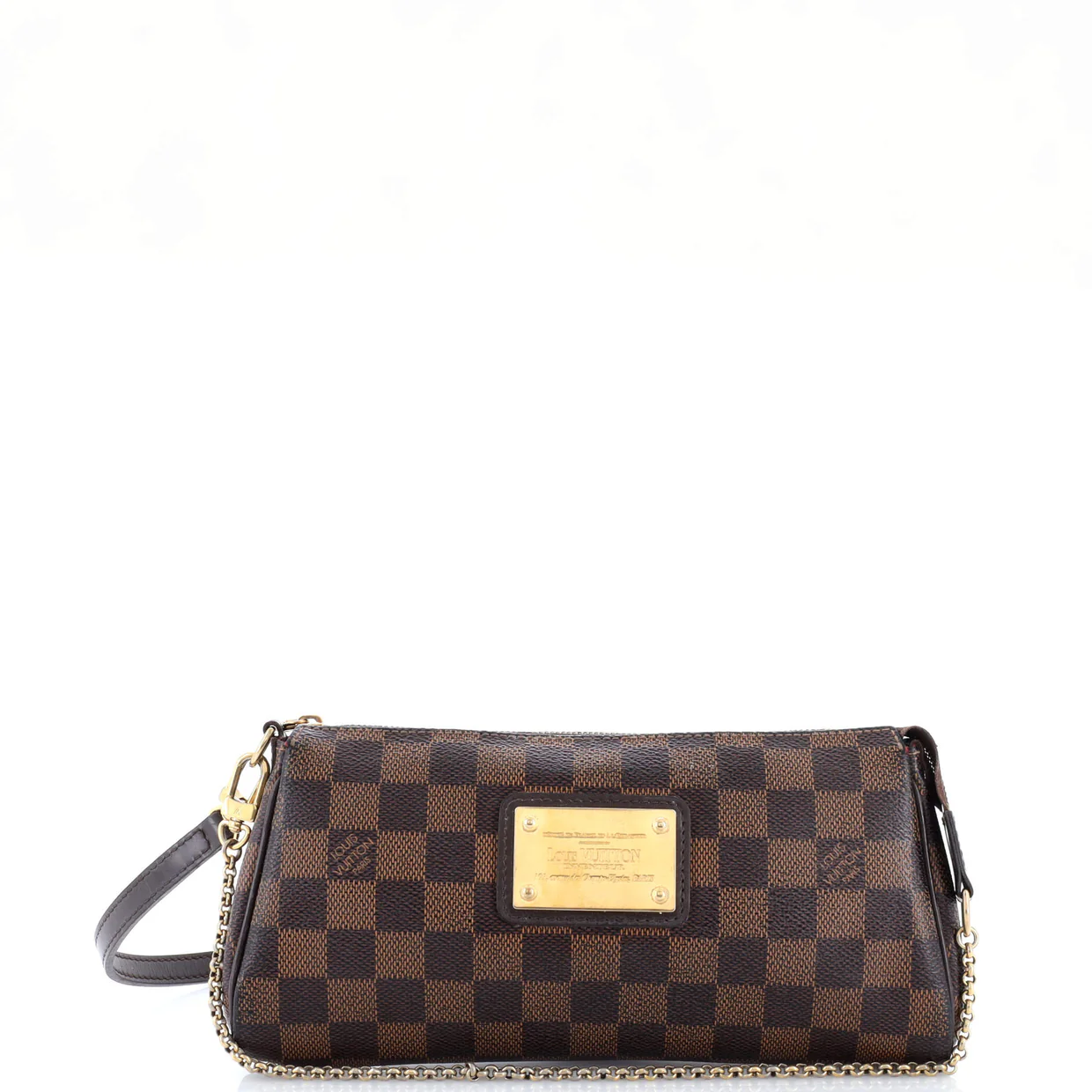 Eva Handbag Damier - Deep Luxury