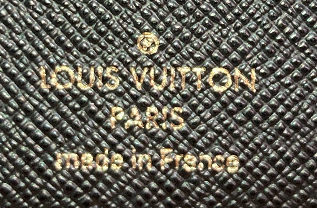 Lou Wallet Reverse Monogram Canvas - Deep Luxury