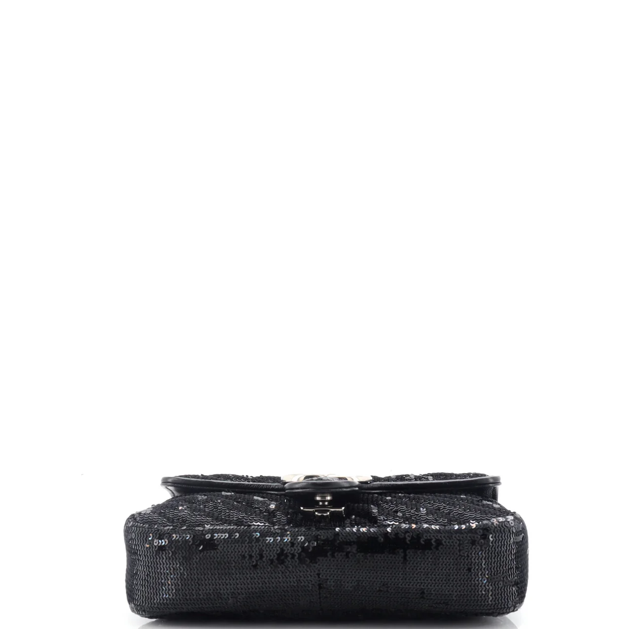 GG Marmont Flap Bag Diagonal Quilted Sequins Mini - Deep Luxury