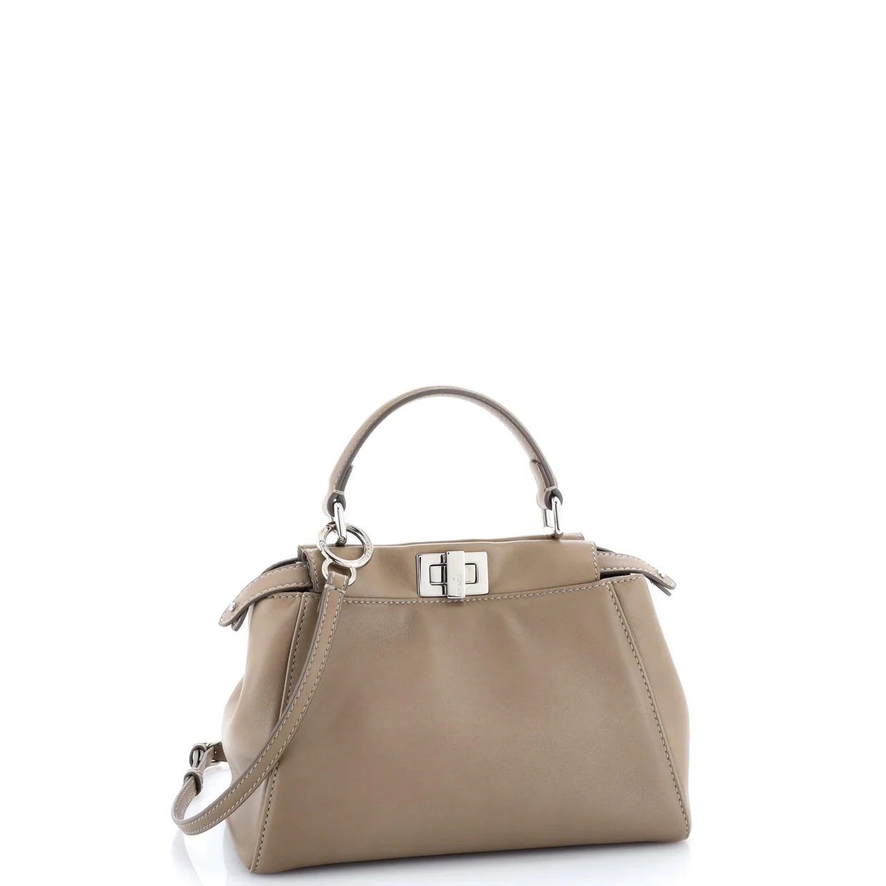 Peekaboo Bag Leather Mini - Deep Luxury