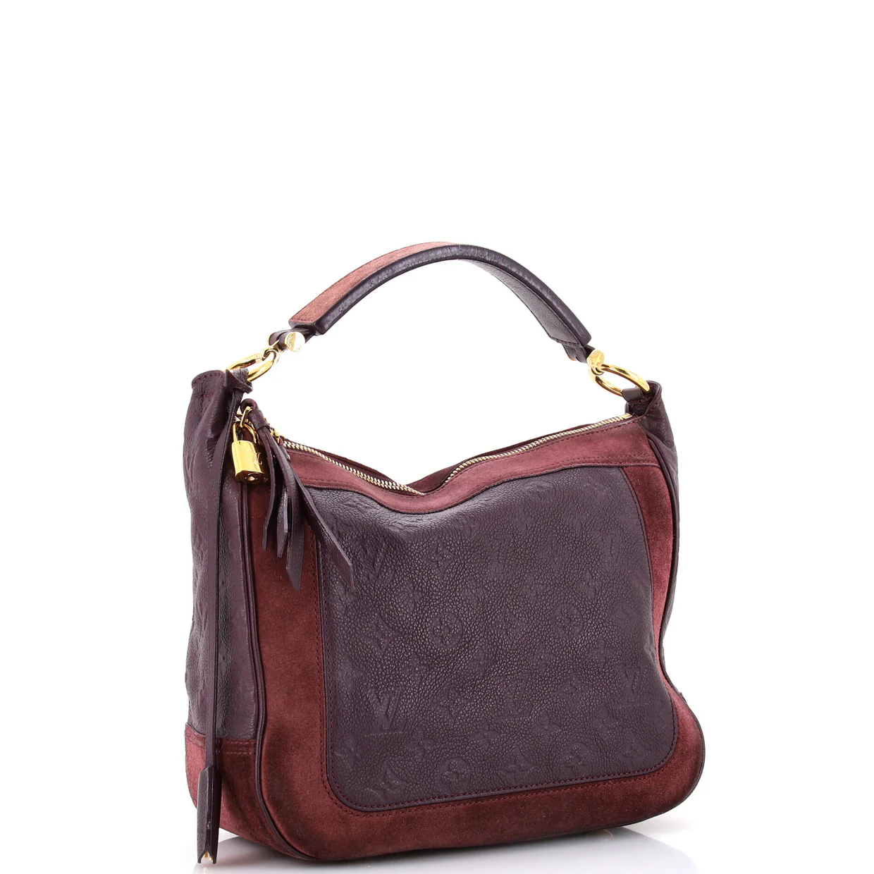 Audacieuse Handbag Monogram Empreinte Leather MM - Deep Luxury