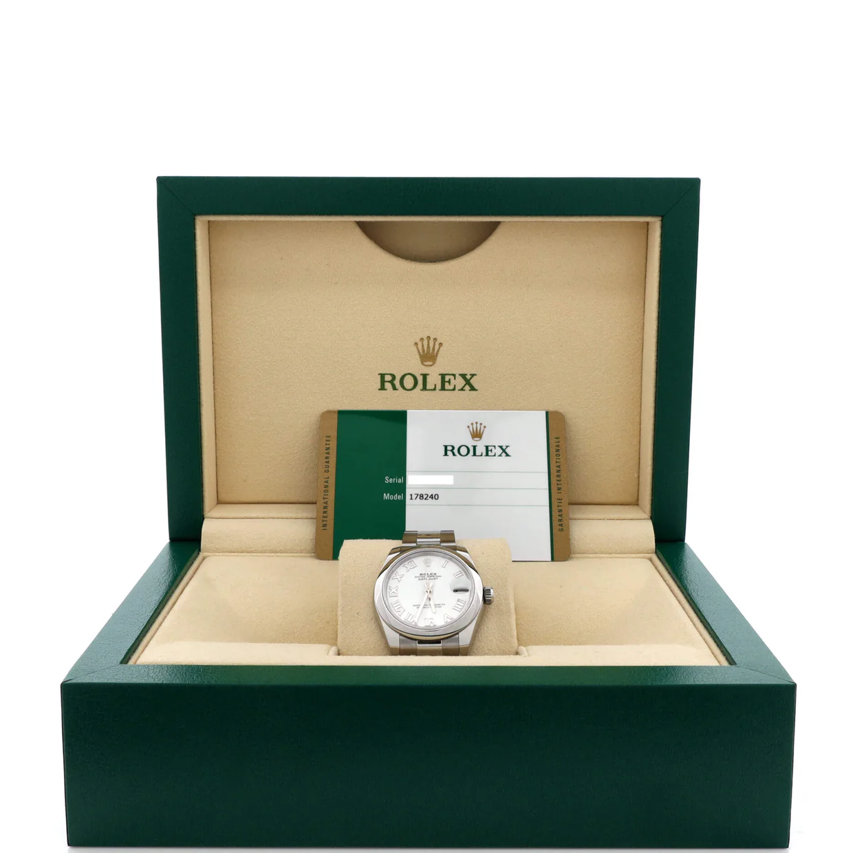 Oyster Perpetual Datejust Automatic Watch Stainless Steel 31 - Deep Luxury