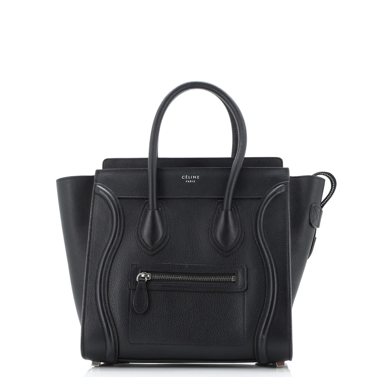 Luggage Bag Grainy Leather Micro - Deep Luxury