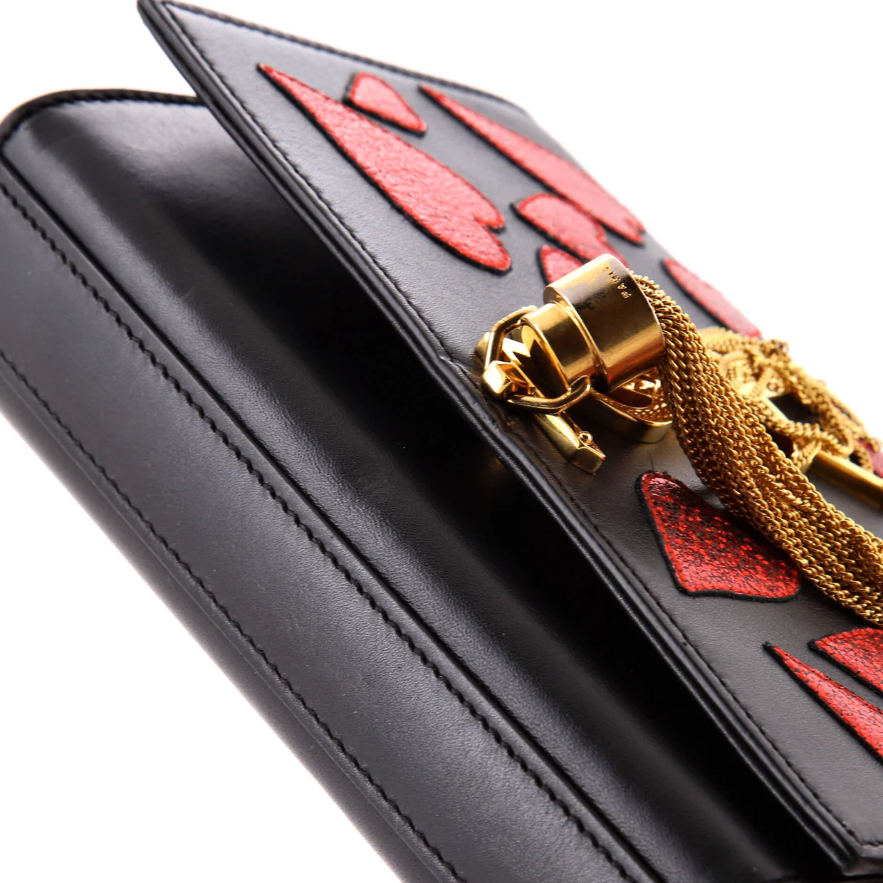 Classic Monogram Tassel Crossbody Bag Patchwork Leather Small - Deep Luxury