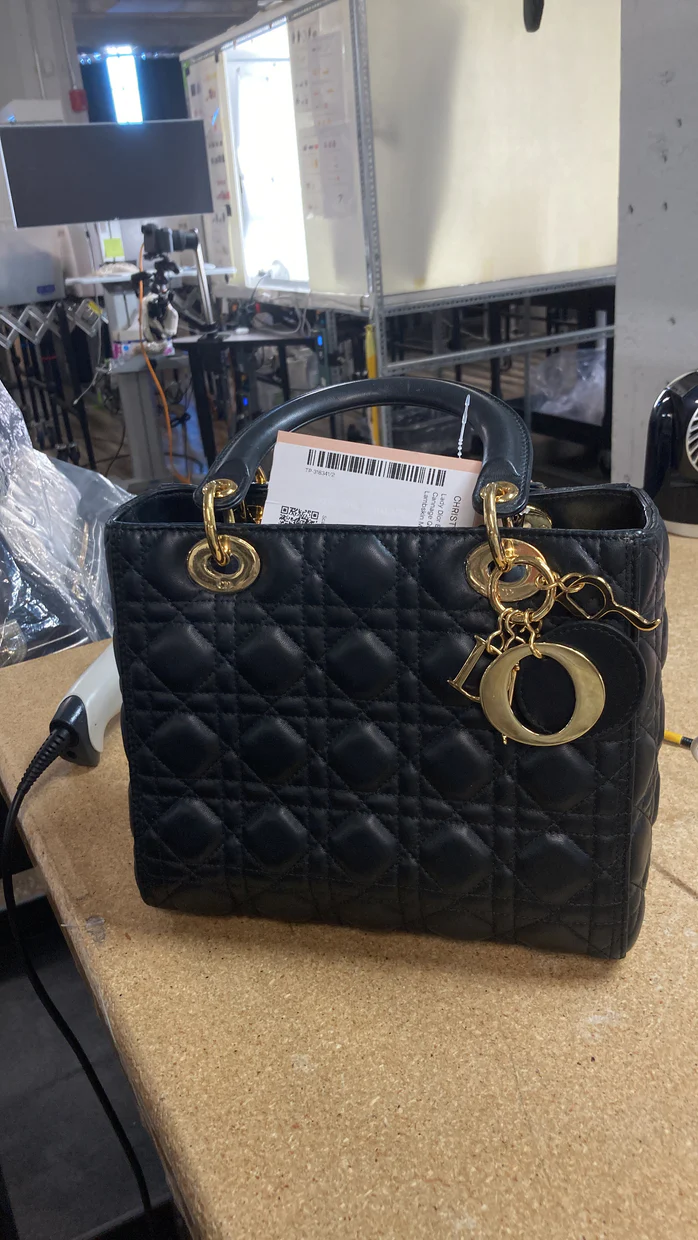 Lady Dior Bag Cannage Quilt Lambskin Medium - Deep Luxury