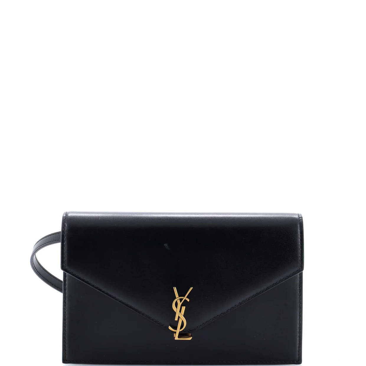 Cassandre Envelope Belt Bag Leather Mini - Deep Luxury
