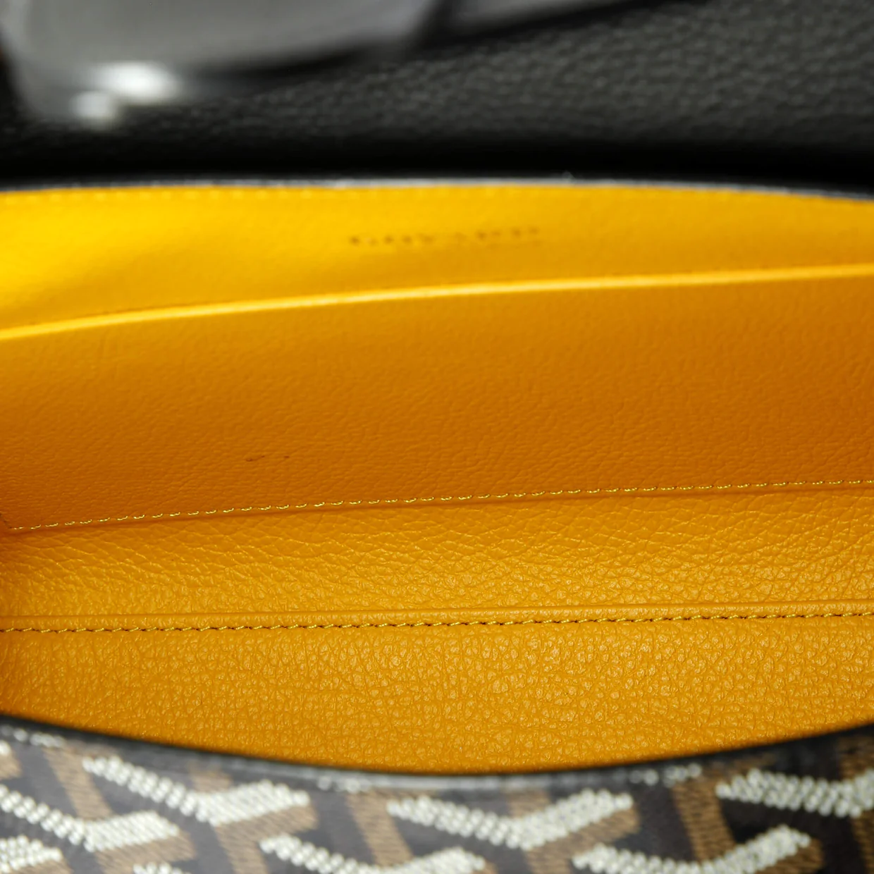 Saigon Top Handle Bag Coated Canvas with Leather Mini - Deep Luxury