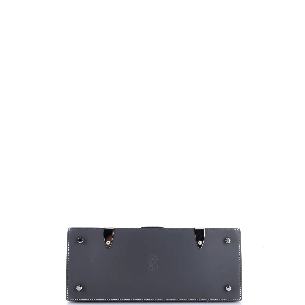 Saigon Top Handle Bag Coated Canvas with Leather PM - Deep Luxury