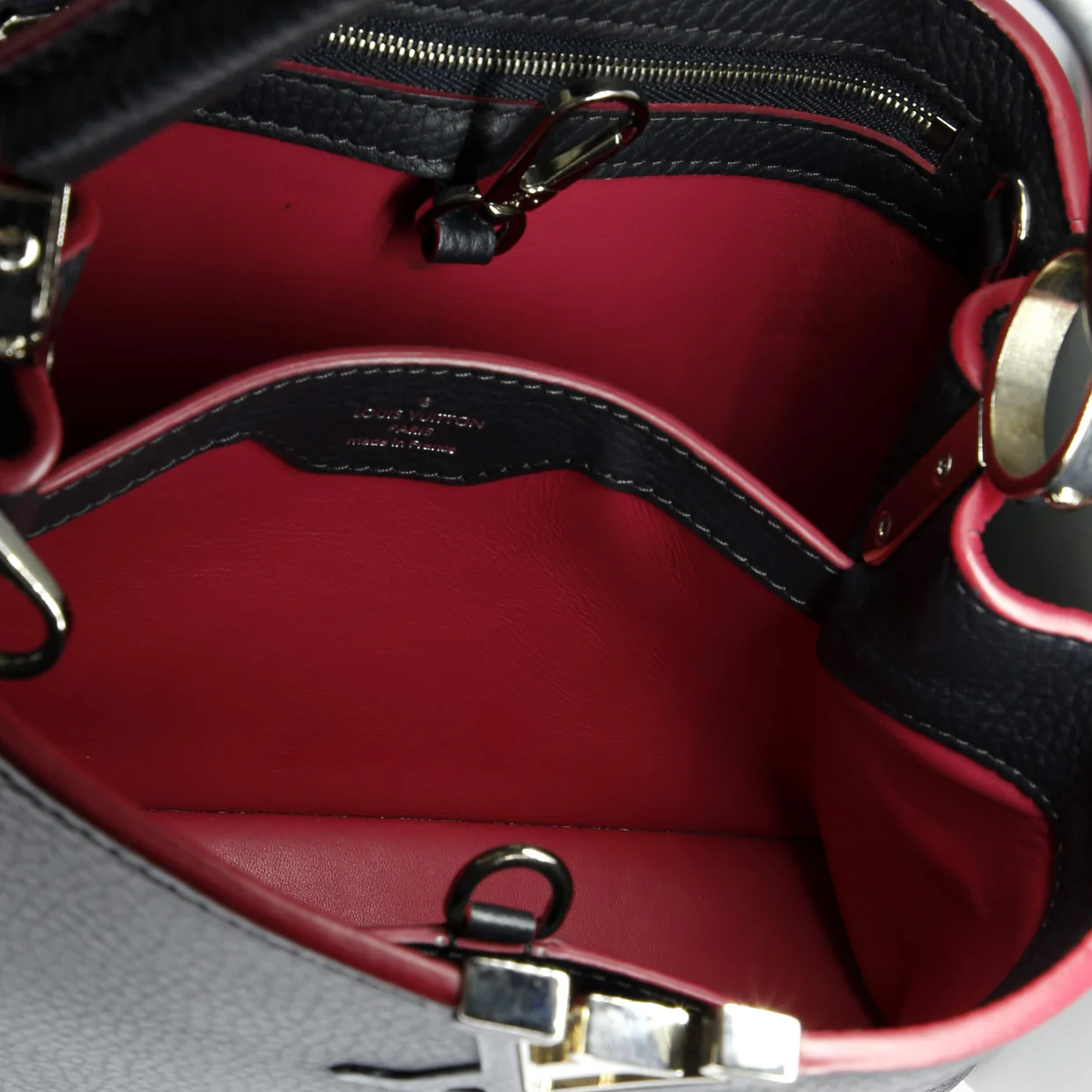 Capucines Bag Leather BB - Deep Luxury