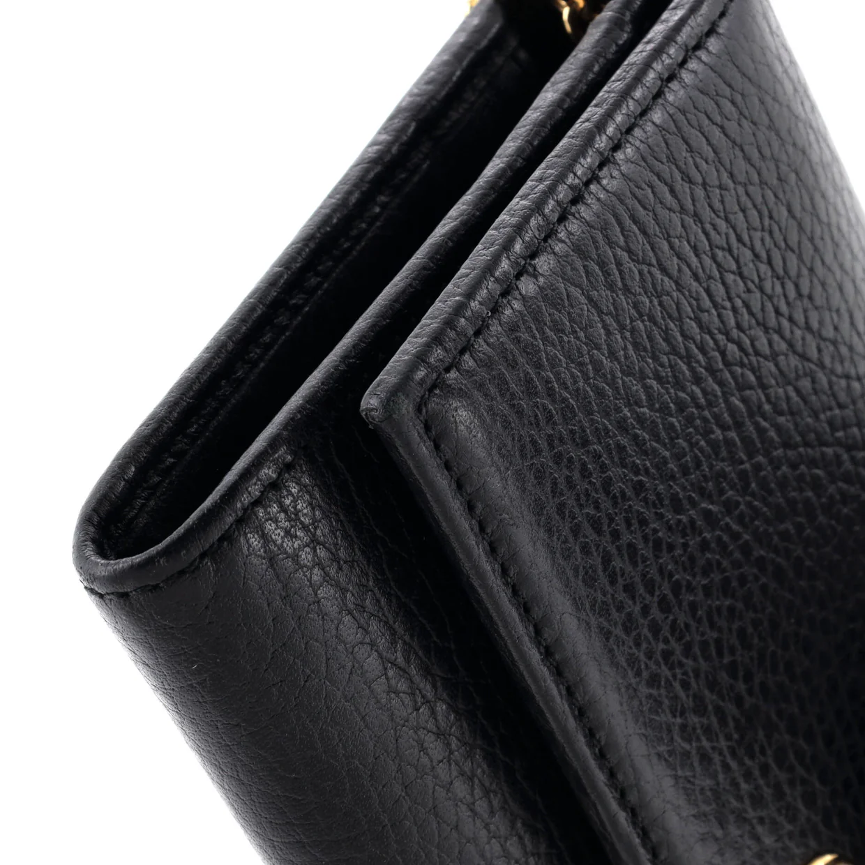 GG Marmont Continental Chain Wallet Leather - Deep Luxury