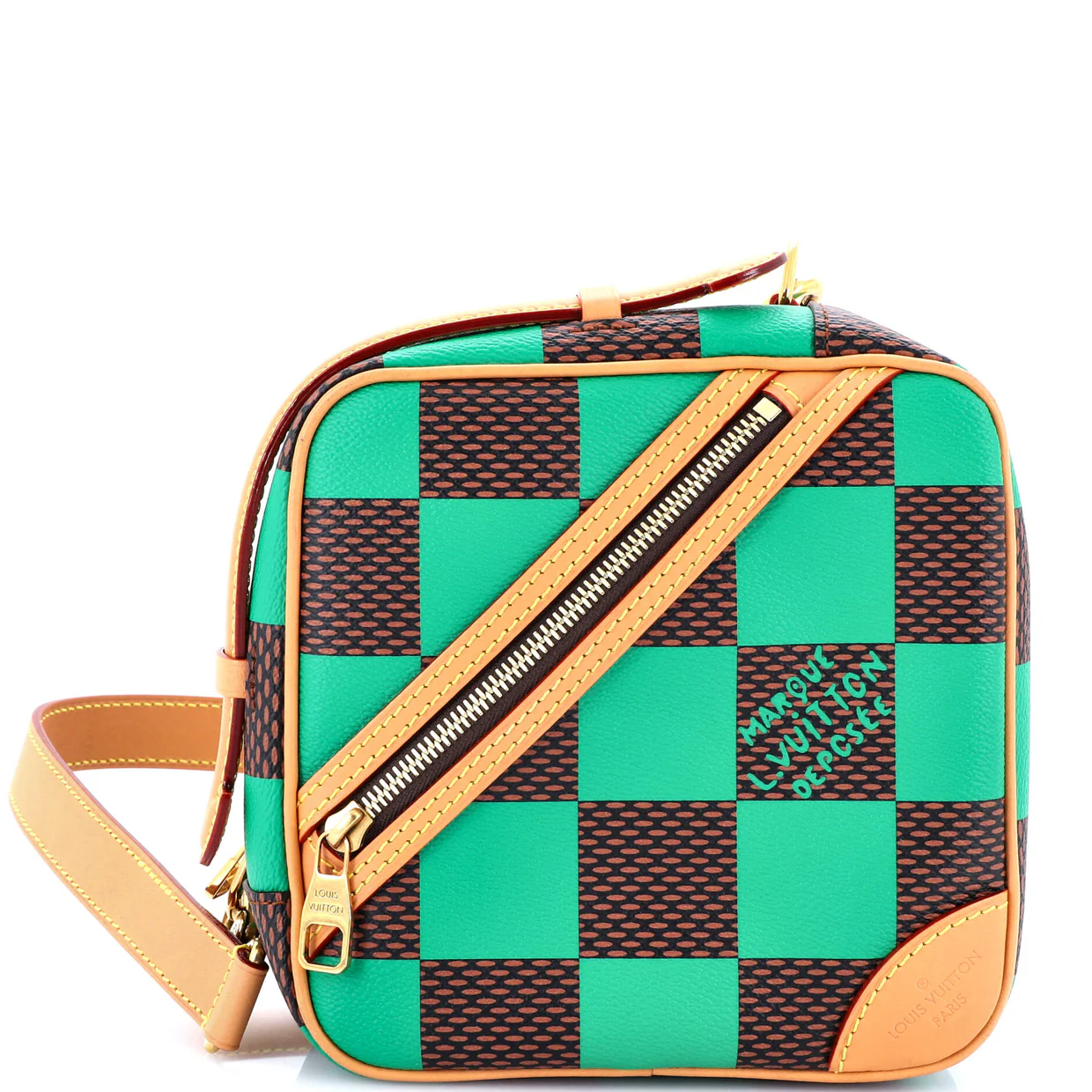 Chess Messenger Bag Damier Pop - Deep Luxury