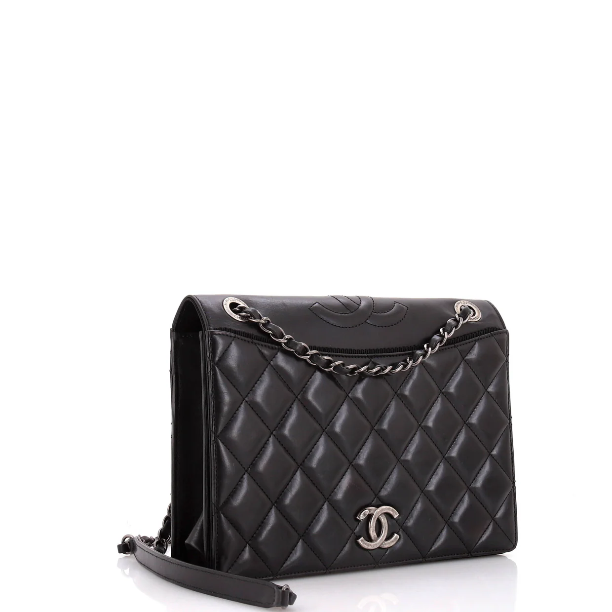Ballerine Flap Bag Quilted Lambskin Medium - Deep Luxury