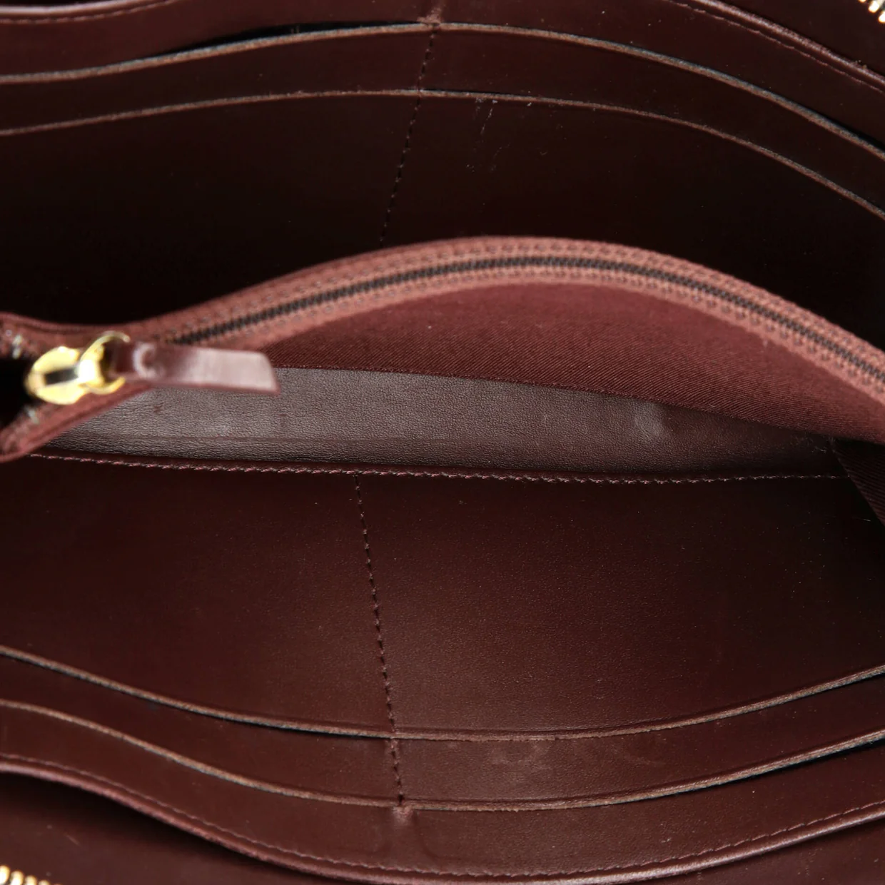 Zip Around Wallet Quilted Caviar Long - Deep Luxury