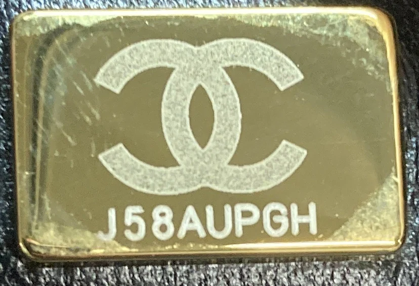 CC Flap Bag Square Printed Shearling Large - Deep Luxury