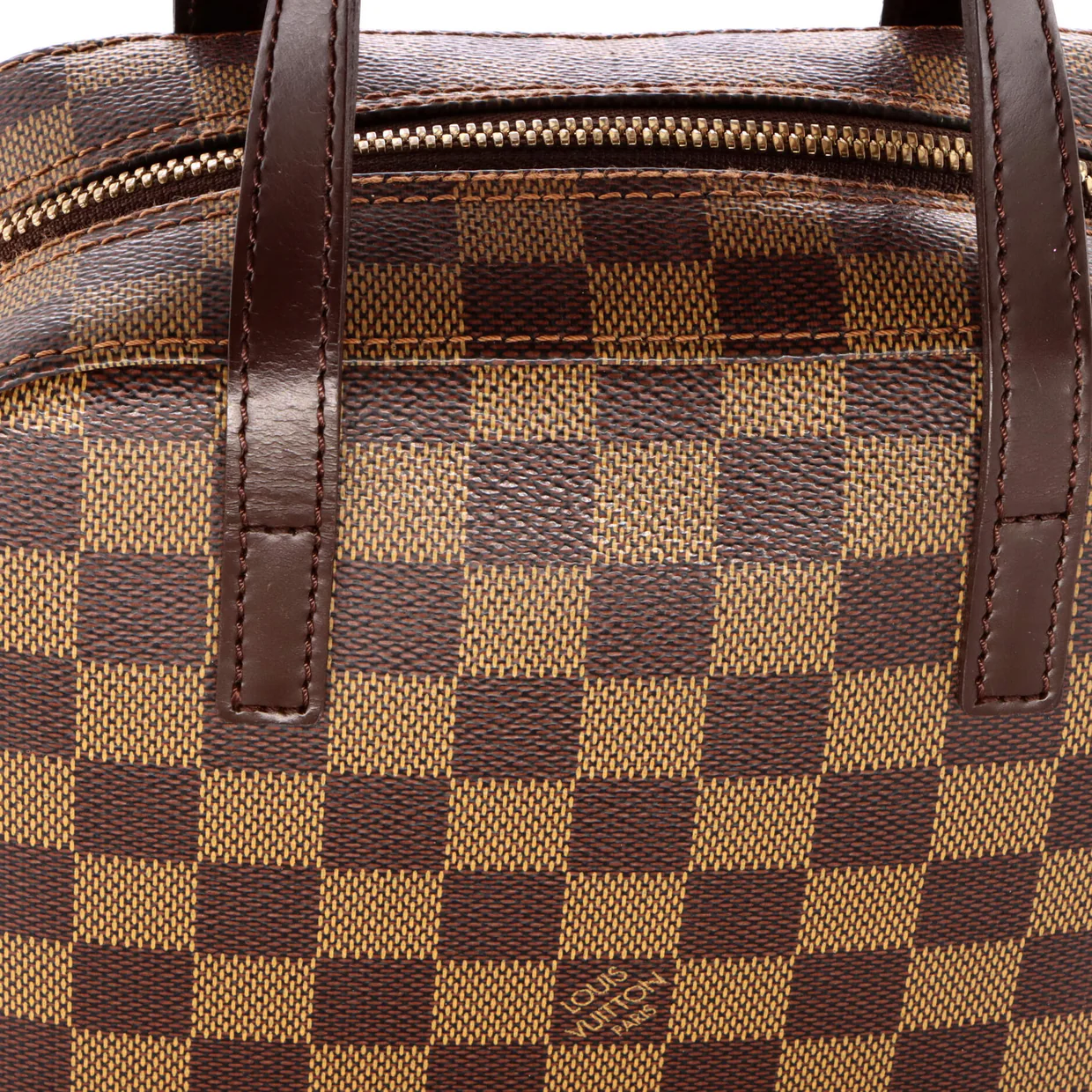 Spontini Handbag Damier - Deep Luxury