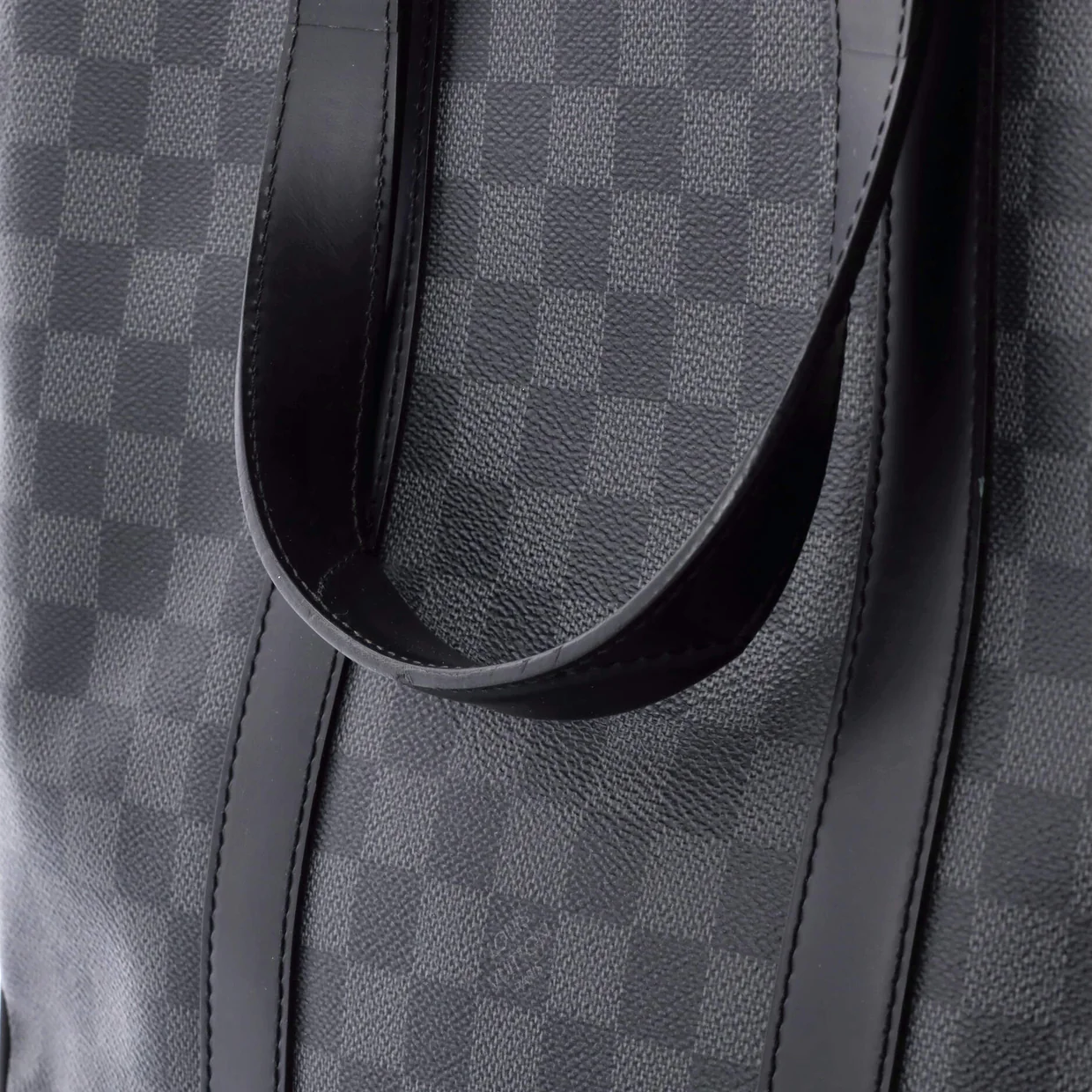 Tadao Handbag Damier Graphite PM - Deep Luxury