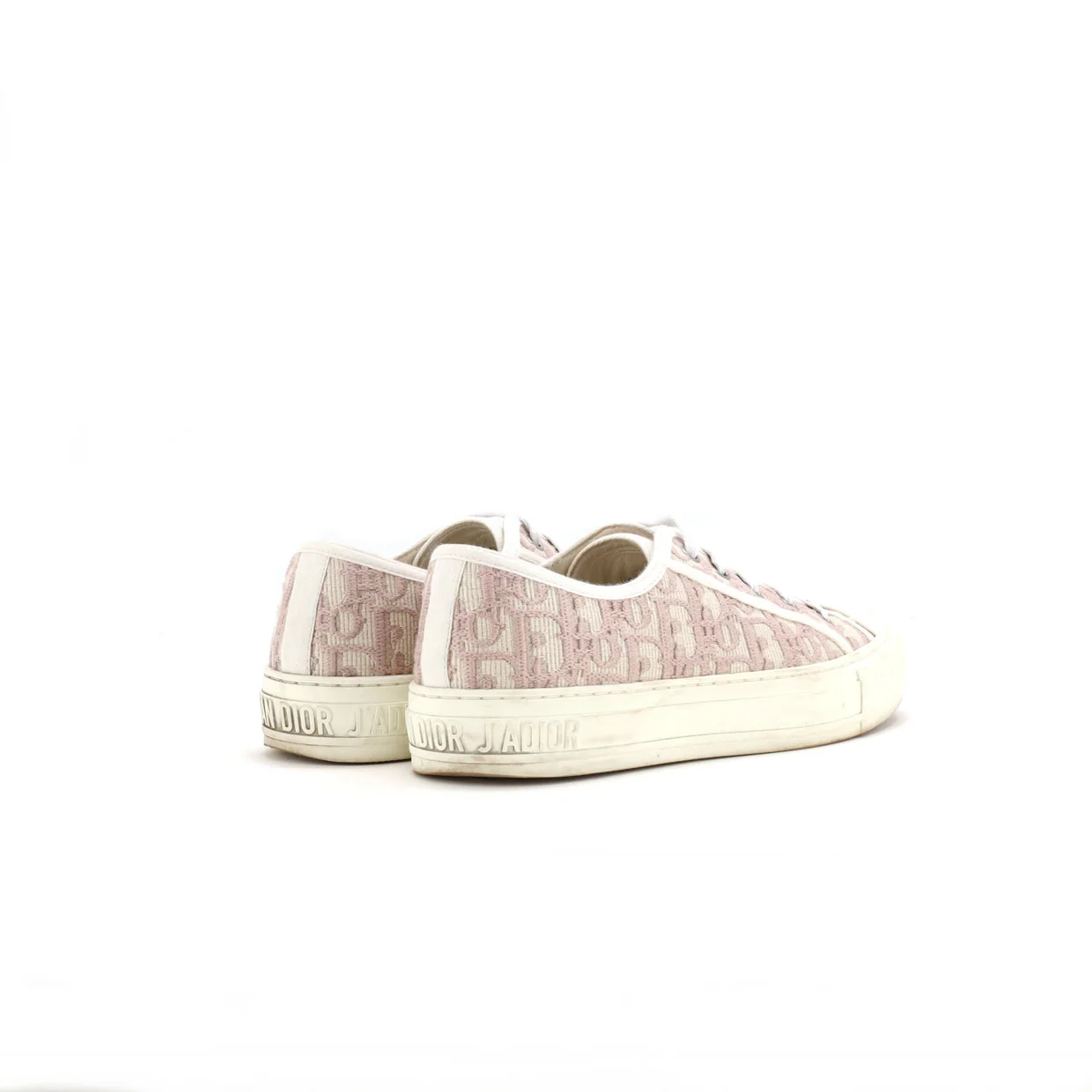 Women's Walk'N'Dior Sneakers Oblique Canvas - Deep Luxury