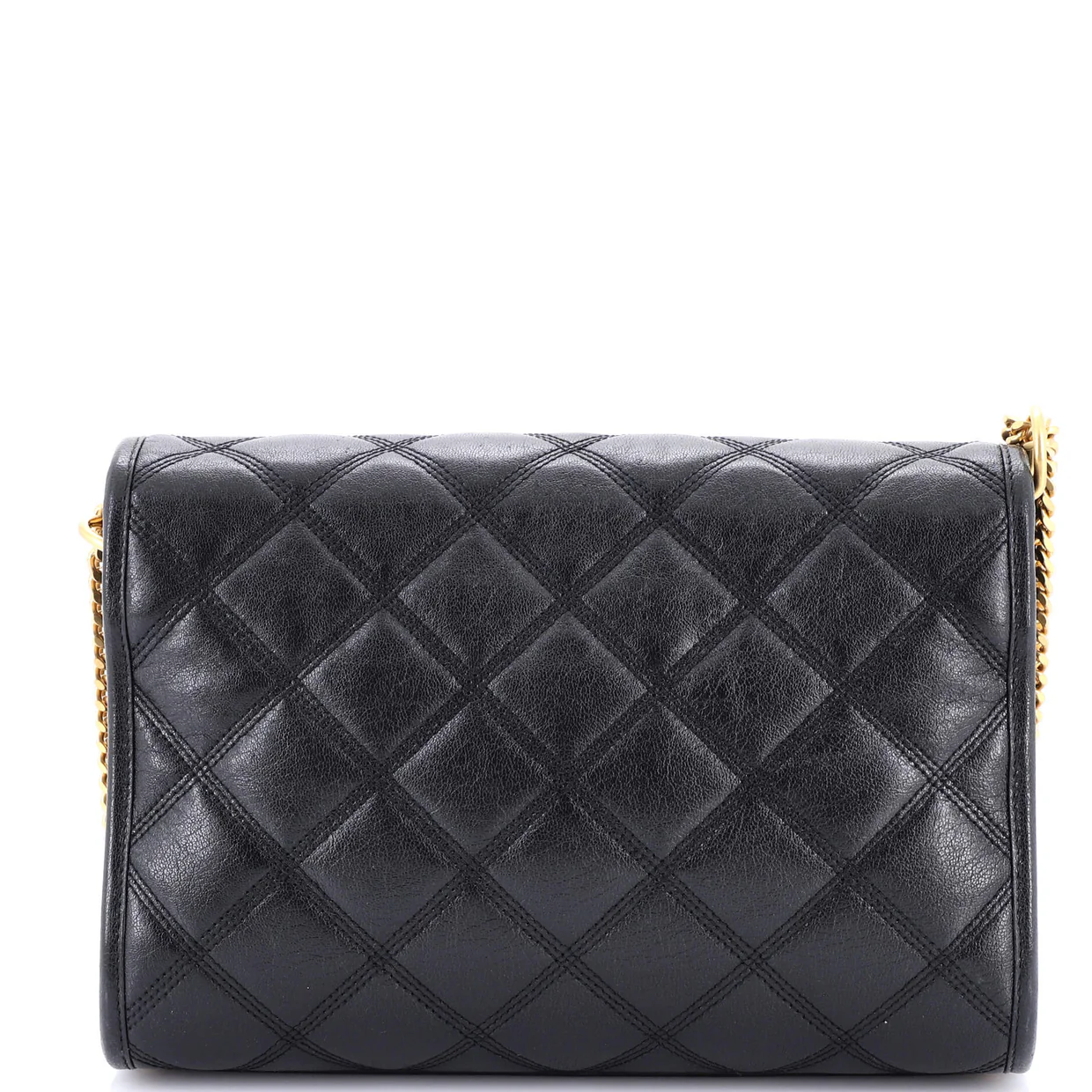 Becky Shoulder Bag Quilted Leather Mini - Deep Luxury