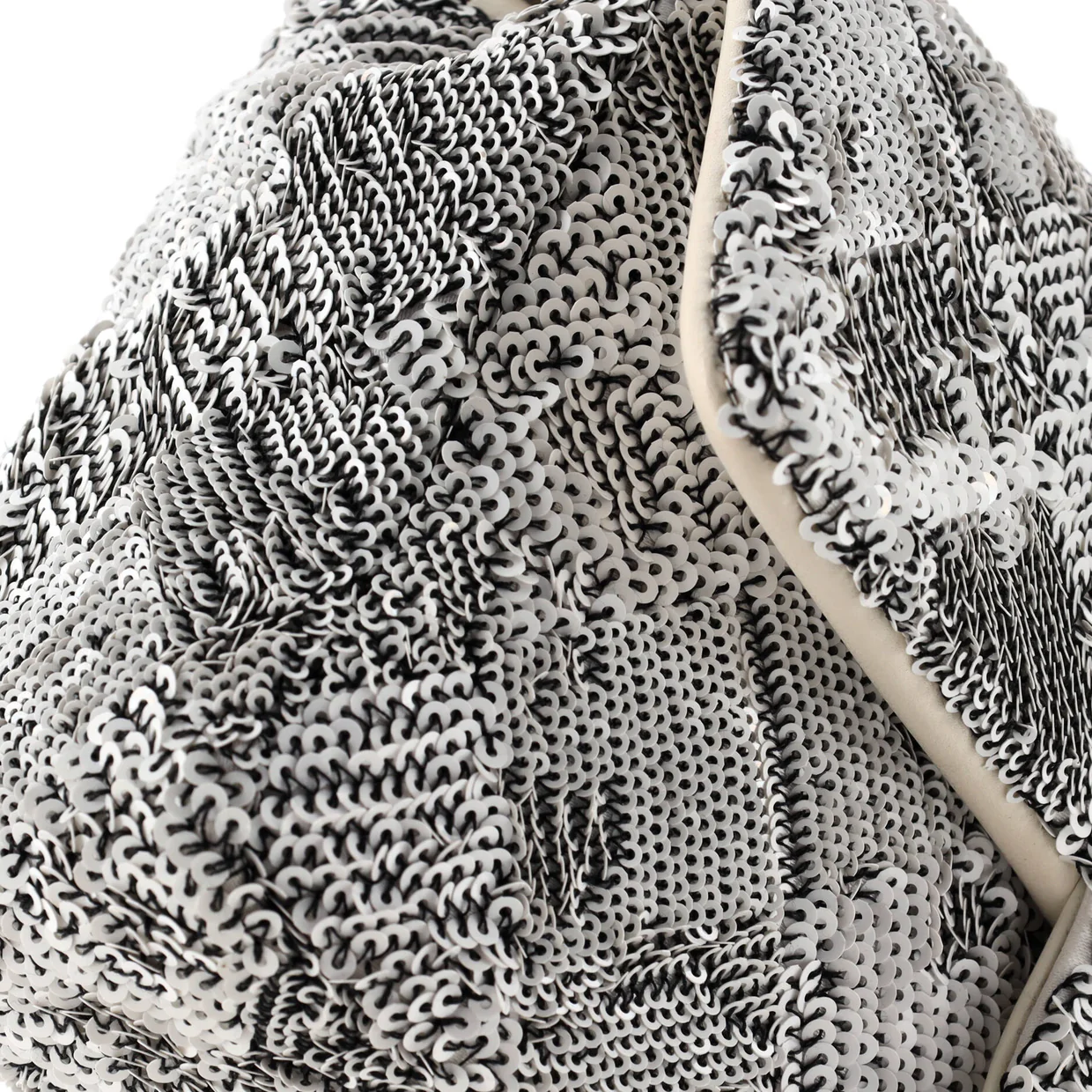 Classic Single Flap Bag Quilted Sequins Mini - Deep Luxury