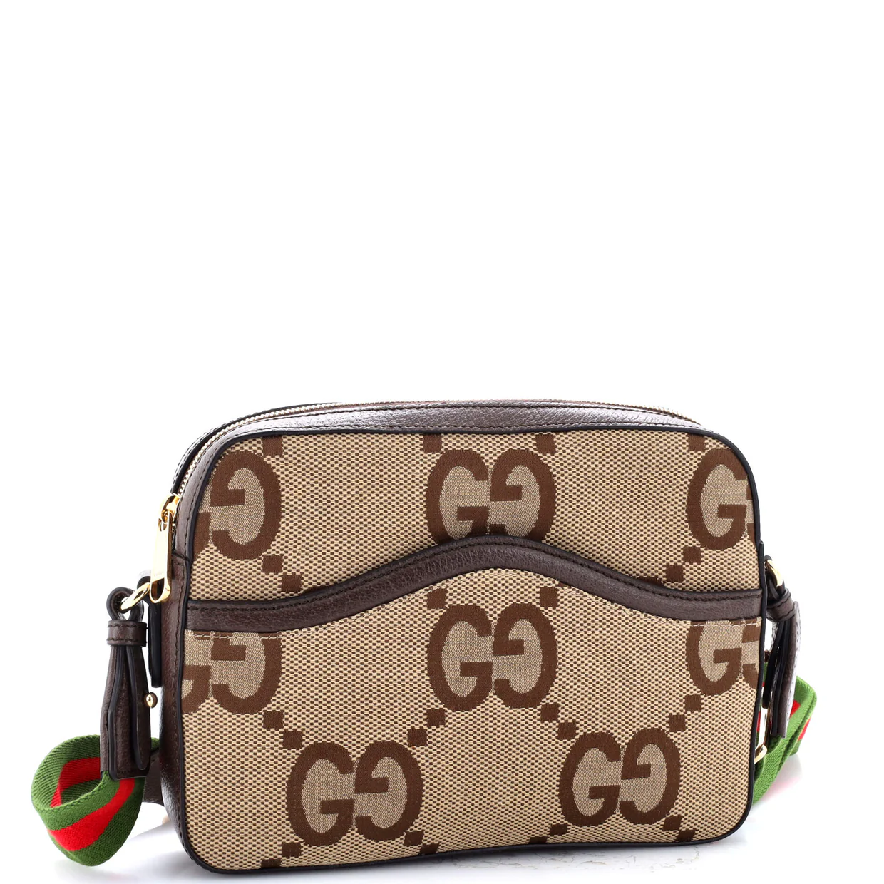 Messenger Bag Jumbo GG Canvas - Deep Luxury