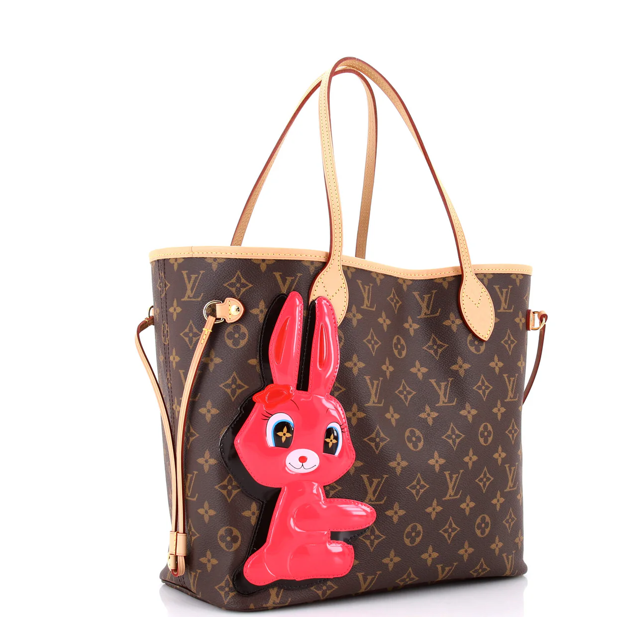 Neverfull NM Tote Limited Edition Sun Yitian Monogram Canvas MM - Deep Luxury
