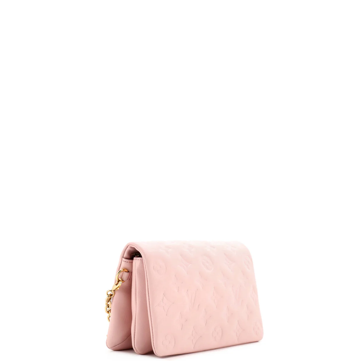 Coussin Pochette Monogram Embossed Lambskin - Deep Luxury