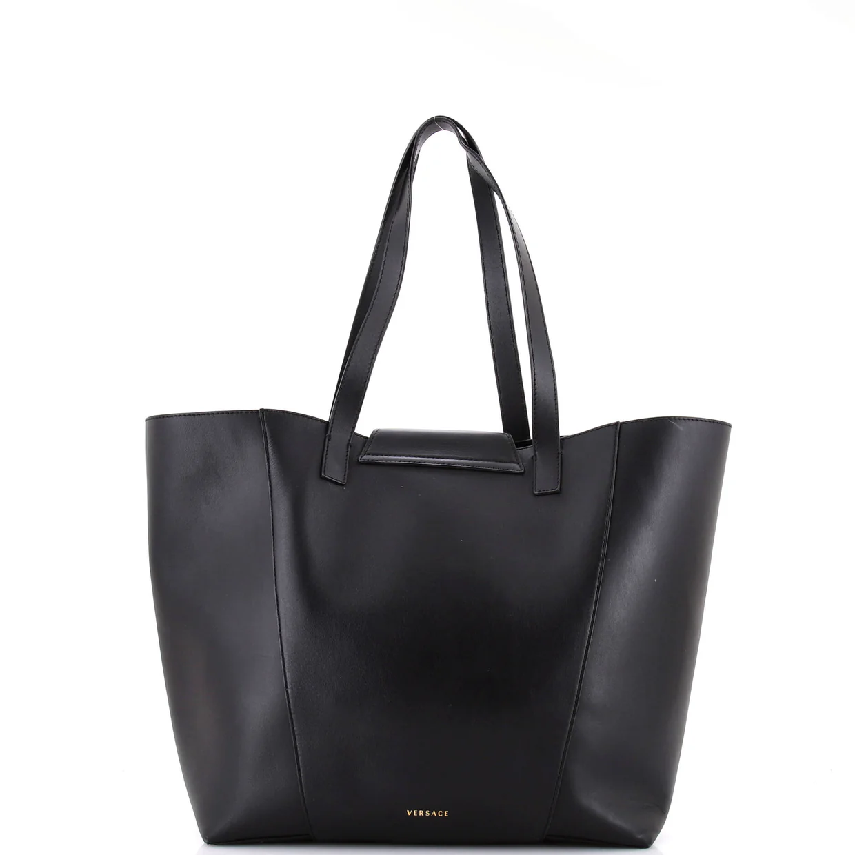 Virtus Open Shopping Tote Leather Medium - Deep Luxury