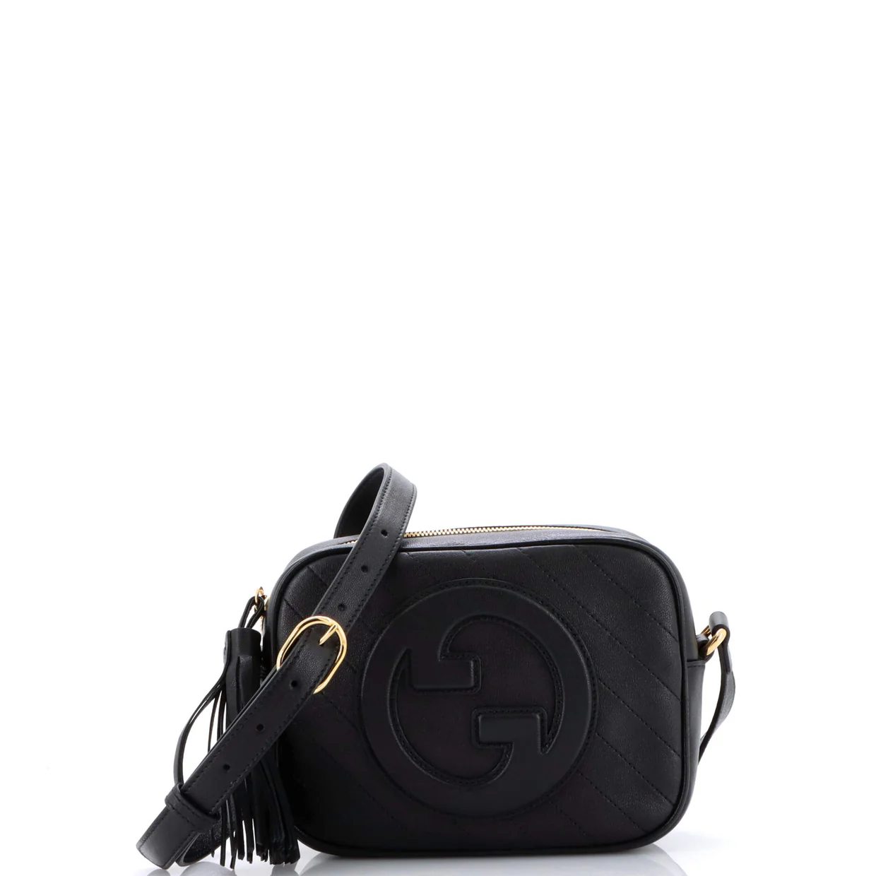 Blondie NM Camera Shoulder Bag Diagonal Quilted Leather Small - Deep Luxury