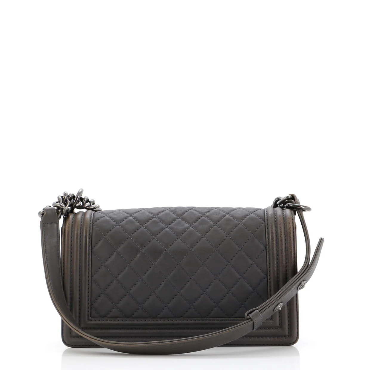 Paris-Dallas Boy Flap Bag Quilted Calfskin with Metal Adornments Old Medium - Deep Luxury